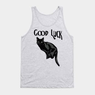 Good luck Black Cat Tank Top